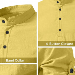 Men's Solid Regular Fit Shirt